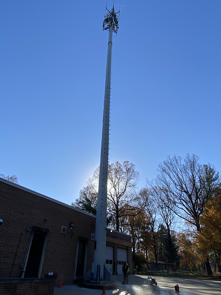 Cell tower construction