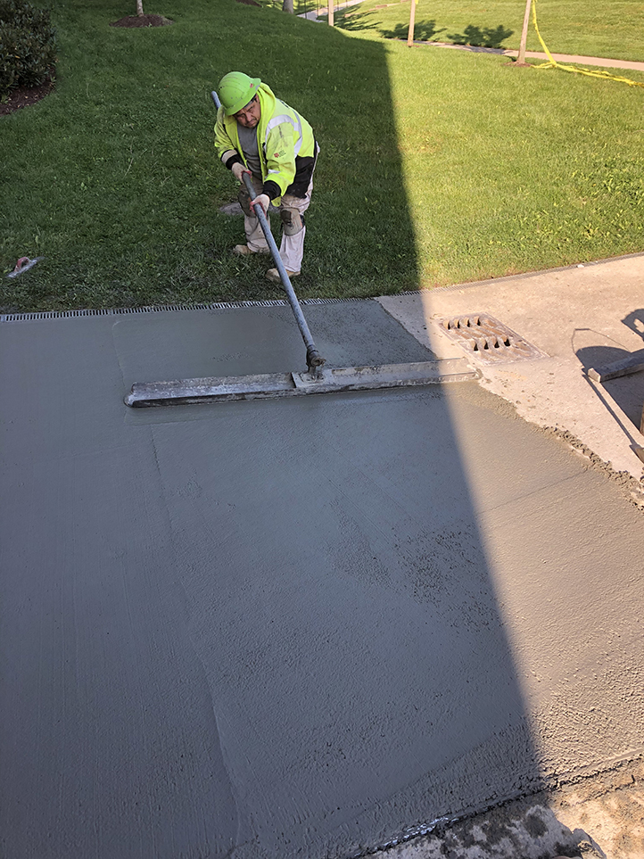 commercial patio concrete repair